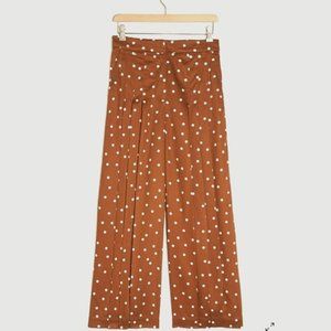 Maeve Isobel Pleated Wide-Leg Trousers